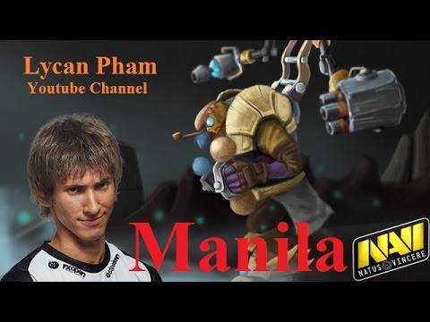 Dota 2 Manila Major: Na'vi vs Digital Chaos highlight all fights best Tinker by Dendi