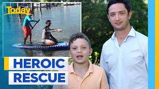 Brave 10-year-old saves swimmer at Sydney beach | Today Show Australia