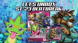 LET'S UNBOX ST-23 DIGIMON BEATBREAK | Digimon Card Game