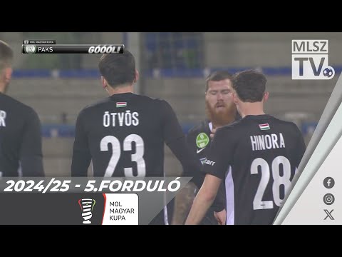 Mezőkövesd Zsóry FC - Paksi FC | 0-3 (0-1) | Magyar Kupa | 5. forduló
