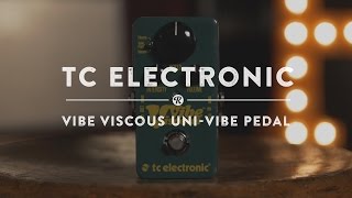 Video thumbnail for TC Electronic Viscous Vibe Uni-Vibe Pedal | Reverb Demo Video by Reverb