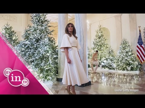 Im Weißen Haus: Melania Trump spielt Deko-Fee!