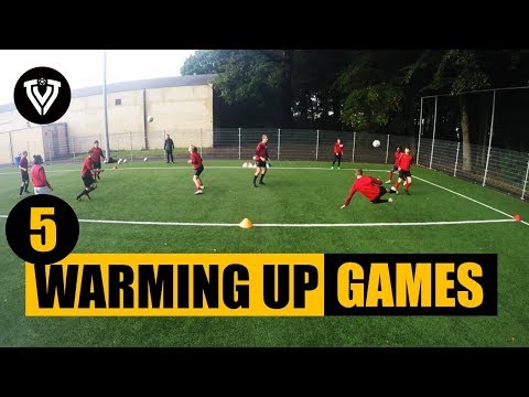 5 Warming Up Games | Football Training | U13 - U14 - U15 - U16 | Thomas Vlaminck