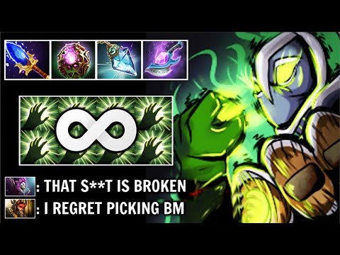 MAGICIAN Mid Rubick OC + Spell Prism + Arcane Blink Cast Skills Like Auto Attacks by Topson Dota 2