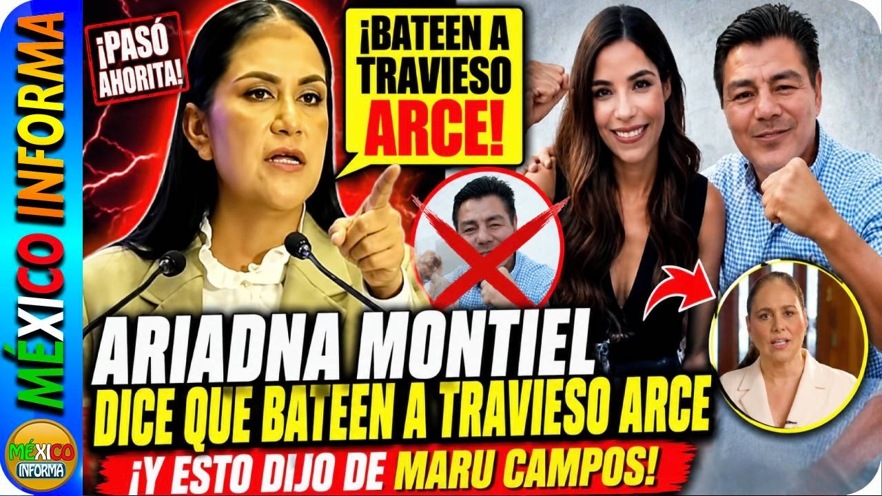 TÓMALA: TODO PINTA QUE VAN A BATEAR AL TRAVIESO ARCE. ARIADNA MONTIEL DA SU POSICIONAMIENTO.