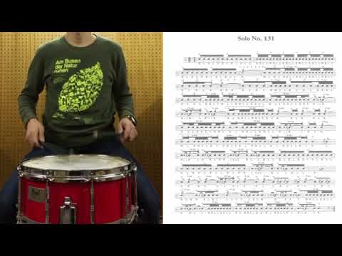 C.Wilcoxon solo 131 スネアルーディメンツ