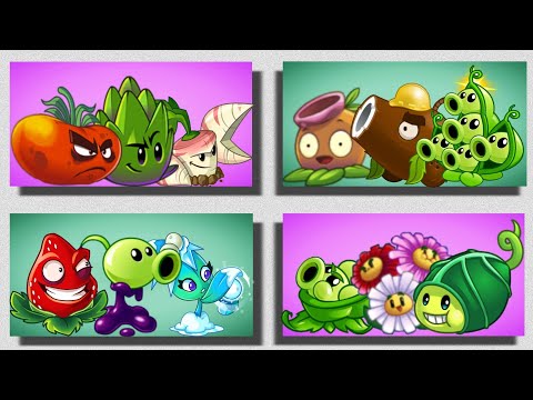 PvZ 2 4 Team Plants Vs Random Zombies Group Part 33