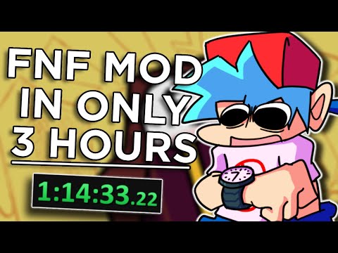 Making A FNF Mod In Under 3 HOURS By MYSELF