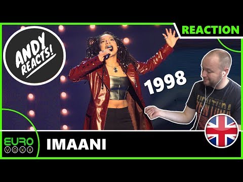 ANDY REACTS! Imaani - Where Are You? (United Kingdom 1998) EUROVISION REACTION!