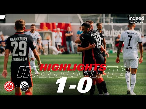 Erster Sieg für Cheftrainer Oliver Glasner I Highlights Eintracht Frankfurt – SV Sandhausen
