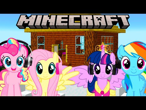 Cartoons Play - My Little Pony Play Minecraft