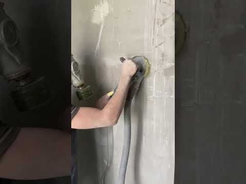 фото шлифовка краски шпаклевки клея ворса битума демонтаж 0