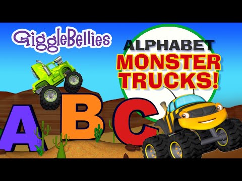 Learn ABCs | Monster Trucks | Episode 09