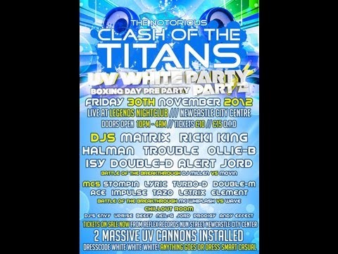 Dj Matrix & Mc Letrix @ Clash Of The Titans 30.11.2012 UV Party Pt. 2 (Full Set)