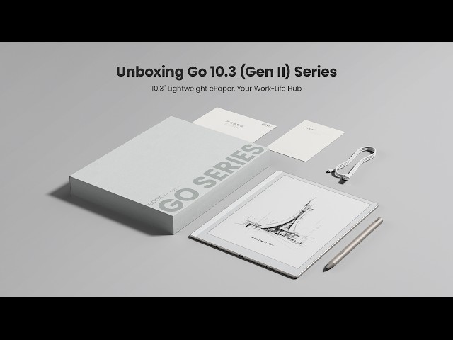 مقارنة بين أجهزة بووكس جو 10.3 الجيل الثاني BOOX Go 10.3 Gen II