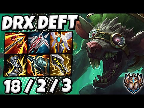 Deft Twitch vs Draven [ ADC ] Patch 12.8 Korea Challenger ✅