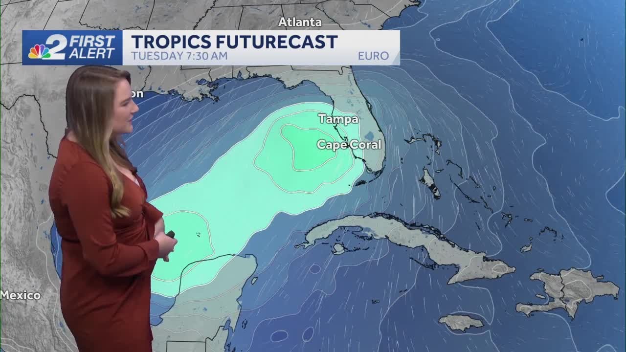 Monitoring Gulf for development, Hurricane Kirk strengthens