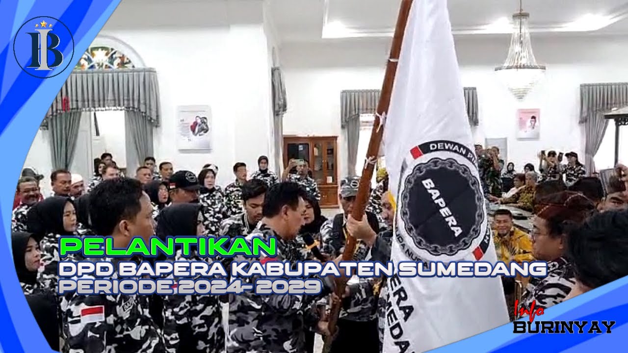Pelantikan DPD BAPERA Kab. Sumedang Periode 2024-2029