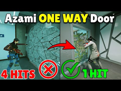 This is How Azami Can Create a ONE WAY Doors - Rainbow Six Siege Demon Veil