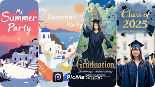 How to Generate Posters with AI? | Tutorial | AI Tools | PicMa Studio