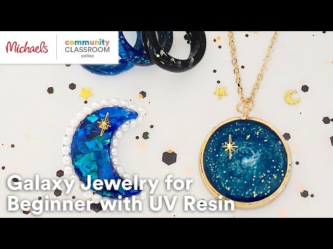 Online Class: Galaxy Jewelry for the Beginner, with UV...