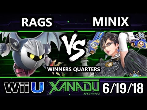 S@X 255 Smash 4 - Rags (Metaknight) Vs. Minix (Bayonetta) - Wii U Winners Quarters