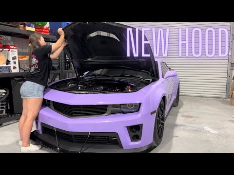 NEW HOOD for my CAMARO | @AutoAddictUSA