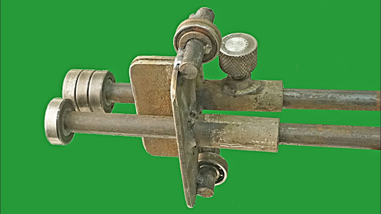 A great DIY project using recycled bearings and scrap materials that you should know about.