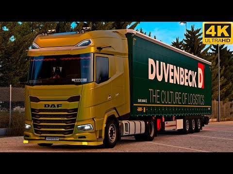 [G29] ETS2 (4K 60FPS) | PROMODS | DAF XG+ 530 | SANTANDER 🇪🇸 - FISHGUARD 🇬🇧 | NIGHT DRIVE