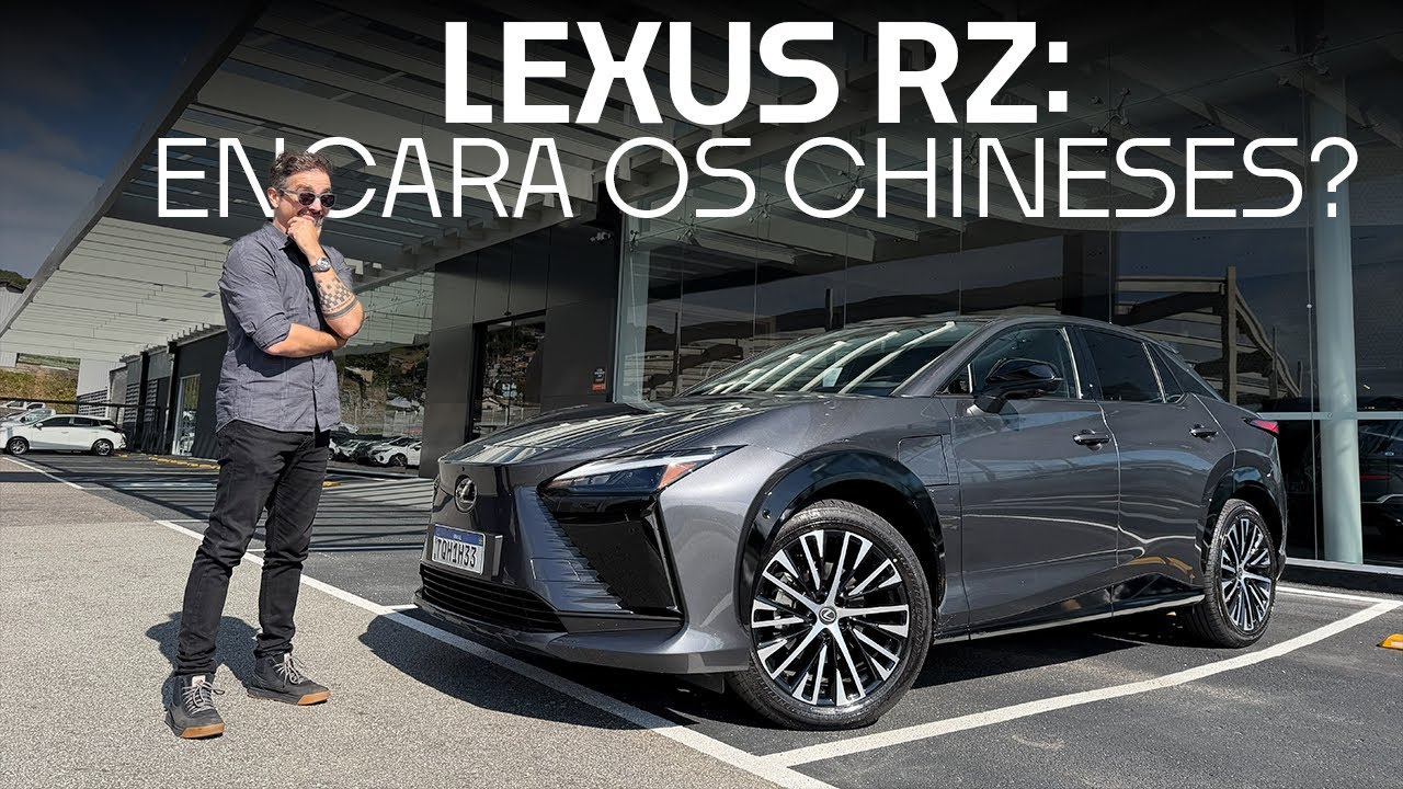 ENCARA OS CHINESES? Lexus RZ elétrico entrega MUITO e cobra MUITO também