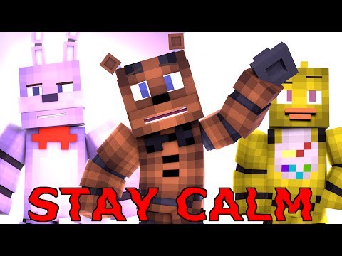 "Stay Calm" - FNAF Minecraft Music Video [Song by Fandroid]