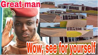 President of Burkina Faso Abraham Traore has built the biggest hospital for his people wow. 