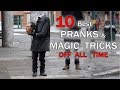 TOP 10 PRANKS Magic Tricks OF ALL TIME Julien Magic