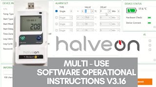 MU -  Software Operational Instructions V3.14