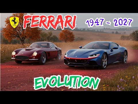 80 Years of Ferrari Evolution (1947–2027) | From the First Legend to the Future of Supercars