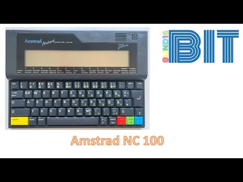 Amstrad Notebook Computer NC 100 von 1991 (Hardware, Software, Datentransfer, Emulation) [F3]