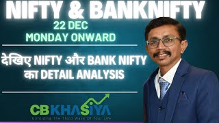 Nifty and Bank Nifty  Elliott wave analysis for 22 Dec 2025 onwards