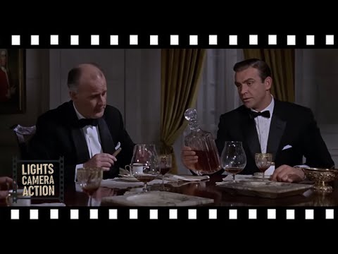 James Bond, Disappointing Brandy Scene from Goldfinger (1964)