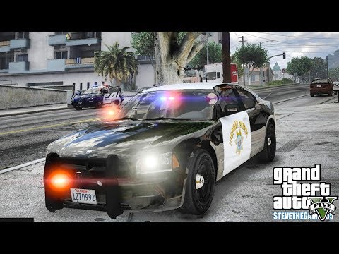 GTA 5 MODS LSPDFR 0.4.4 #4 - HIGHWAY PATROL!!! (GTA 5 REAL LIFE PC MOD)