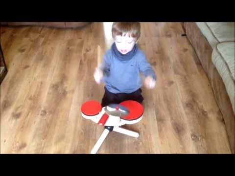 bateria plantoys juguete musical de madera