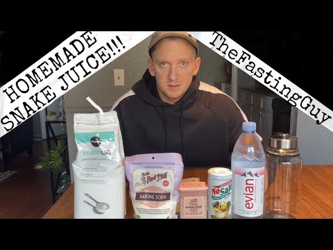 HOW TO MAKE HOMEMADE SNAKE JUICE!!! Prolonged Fasting | Snake Diet