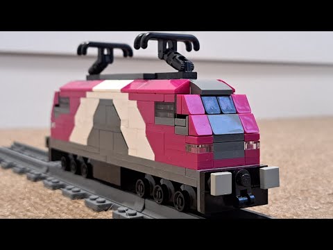 Lego Renfe 256 Stadler Euro 6000 locomotive