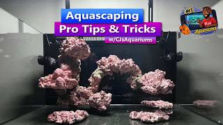 Aquascapiing - Pro Tips & Tricks w/ CJsAquariums