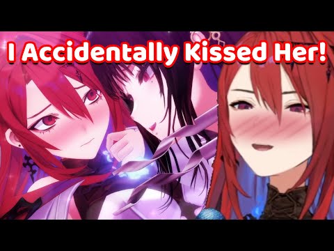 When Liz "Accidentally" Kissed Nerissa After All For One Concert (Hololive)