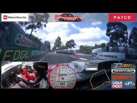 John Bowe TCM 2016 Homebush Qualifying Lap Record VBOX Video HD2