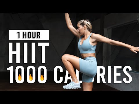 BURN 1000 CALORIES With This 1 Hour Cardio HIIT Workout | Full Body Workout To Lose Weight