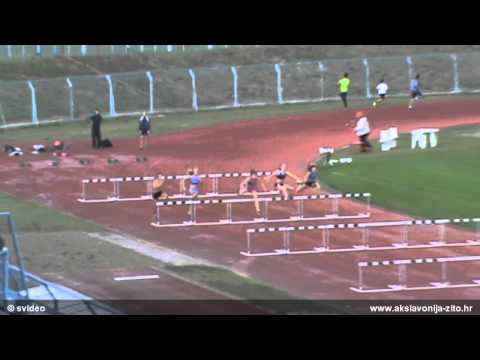 KUP HRVATSKE ZA KADETE (2012) - 100m prepone kadetkinje