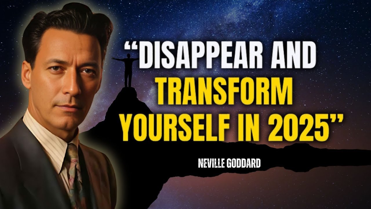 Neville Goddard - How To Disappear And Transform Yourself In 2025