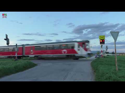 Železničné priecestie Chynorany (trať 143) [SP1865] - 18.4.2025 / Slovak railroad crossing