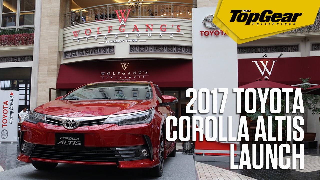 The 2017 Toyota Corolla Altis